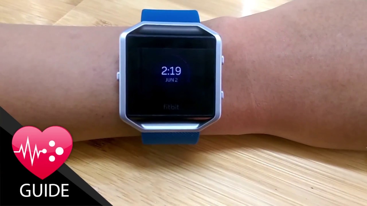 Video Tutorial - How to customize Fitbit Blaze clock face