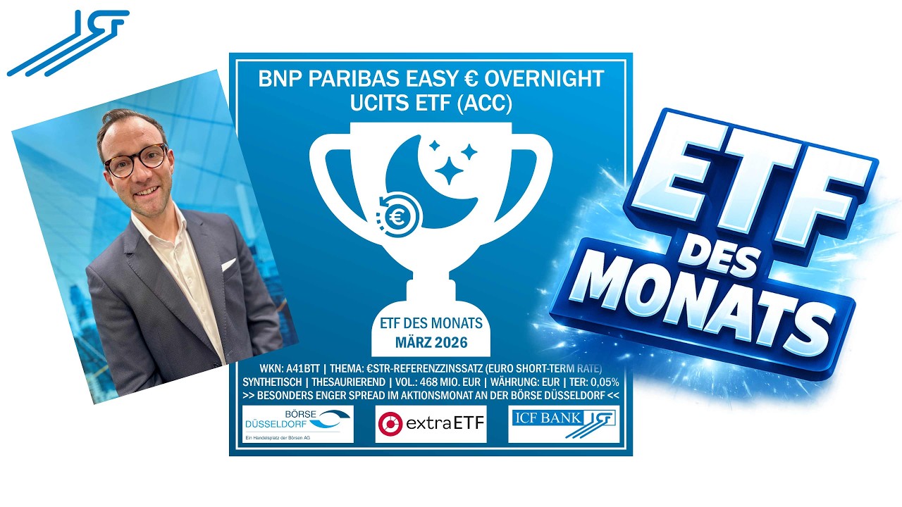 ETF des Monats - März 2026