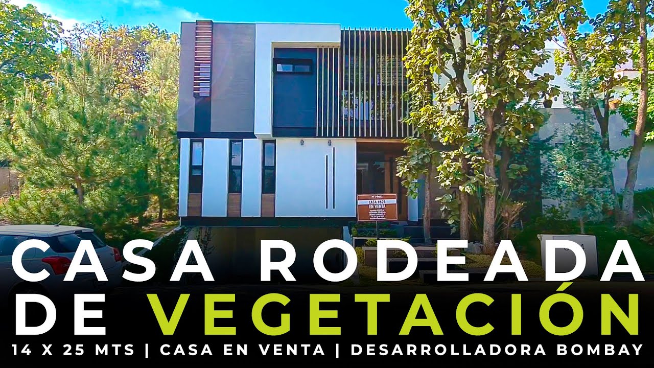 CASA rodeada DE VEGETACI&Oacute;N 🌳| 14X25 MTS | OBRAS AJENAS