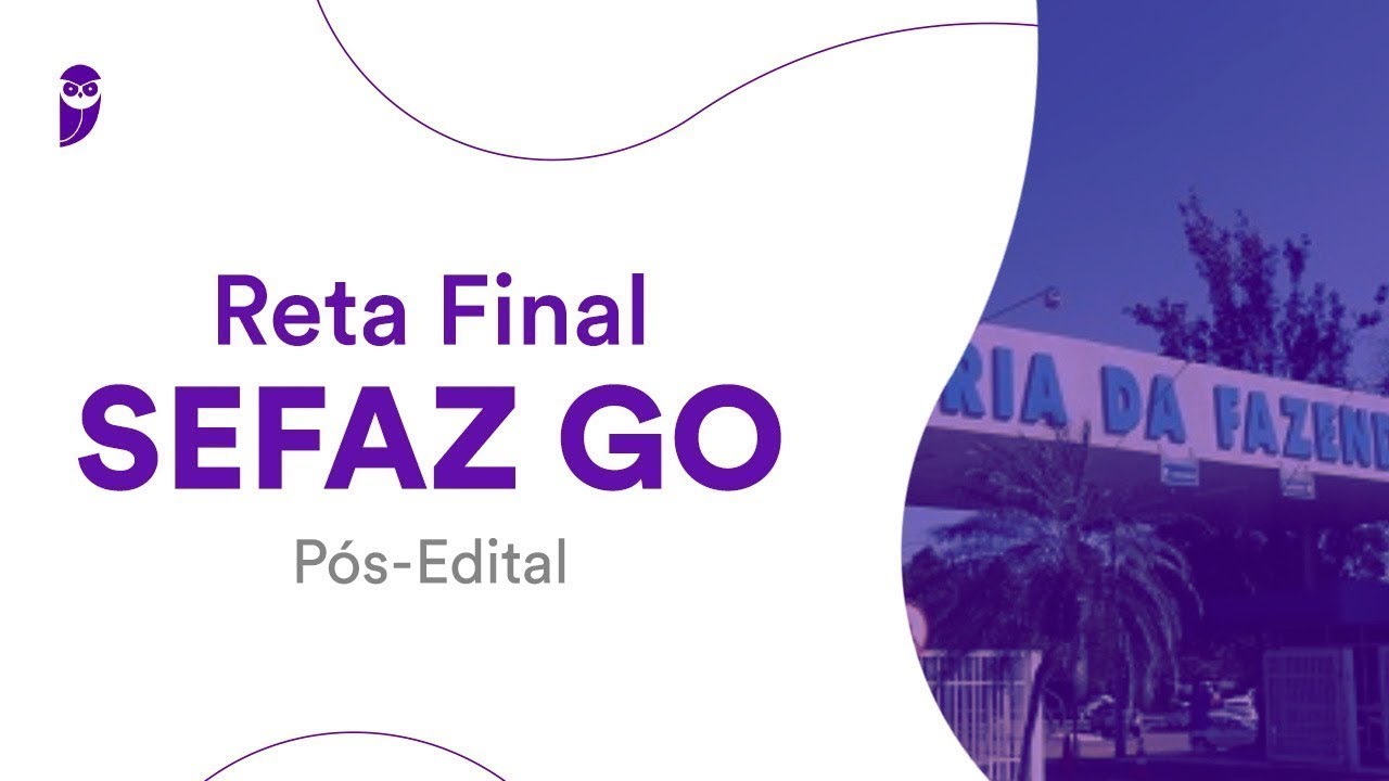 Reta Final SEFAZ GO Pós-Edital: Auditoria - Prof. Guilherme Sant'Anna