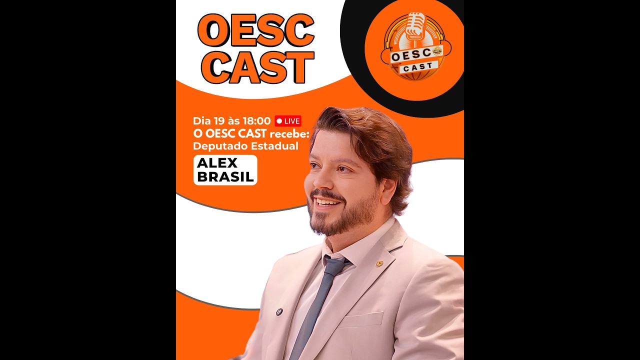 Oesc Cast recebe, Alex Brasil - Deputado estadual pelo PL