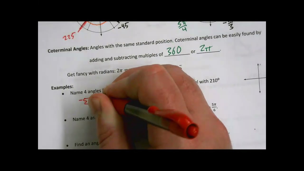 Section 4.3: Trigonometry Extended: The Circular Functions Part 1