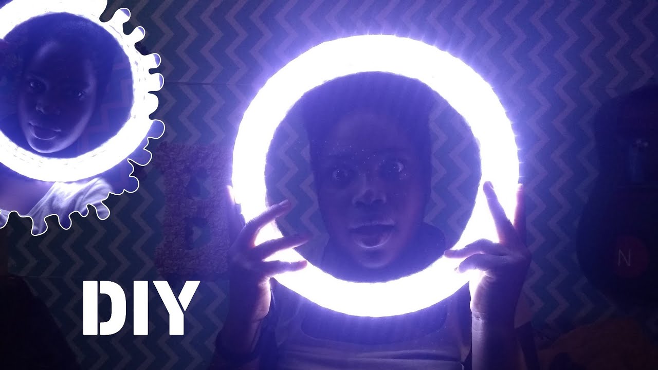 COMO FAZER UMA RING LIGHT CASEIRA SUPER BARATA