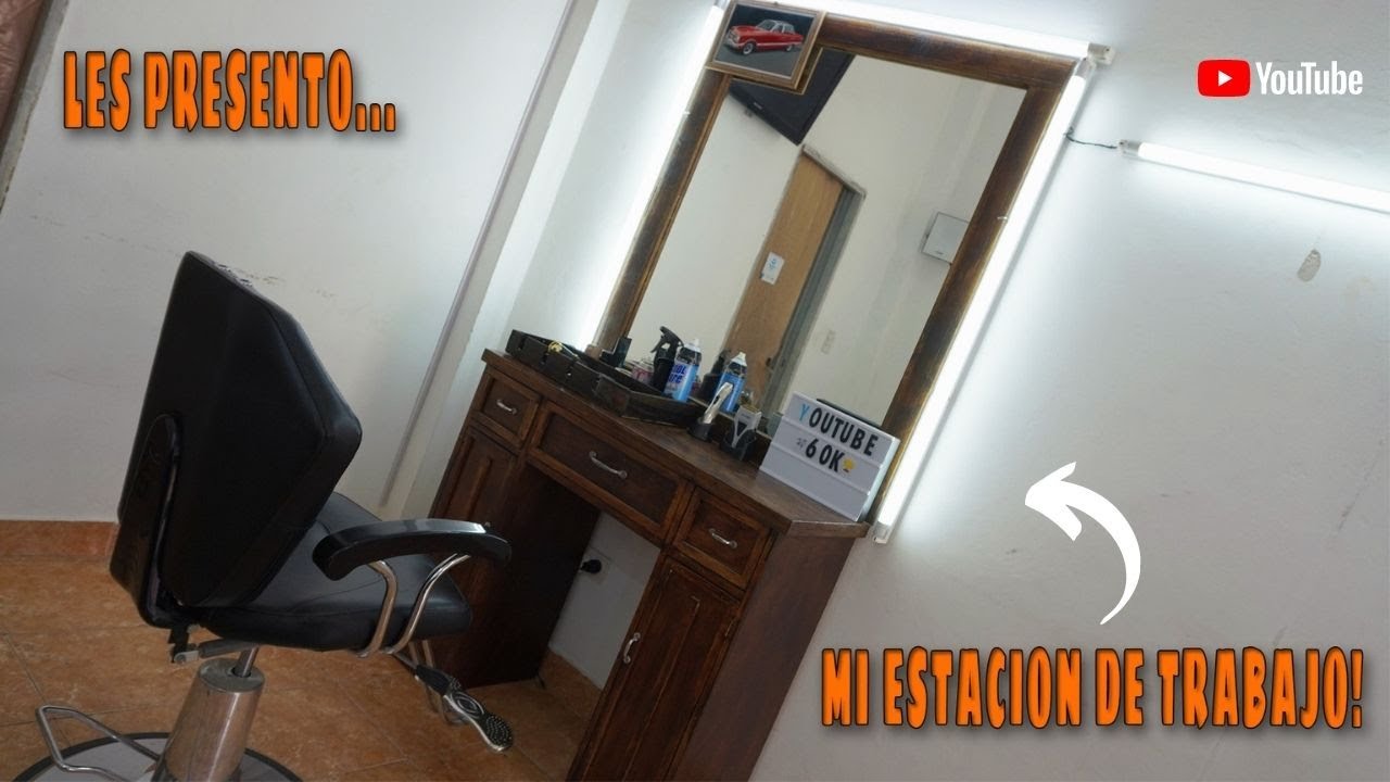 🔥LES PRESENTO MI ESTACION DE TRABAJO Y MIS MAQUINAS PREFERIDAS🔥 (LEAN DIGIOIA) Barber Station Set Up
