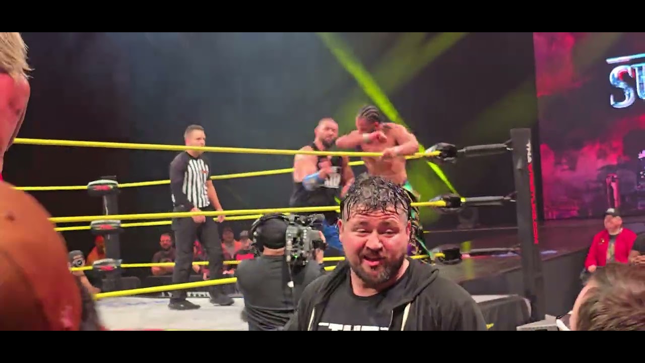 Tna nick nemeth & eddy Edward's vs Leon slater & mike Santana 