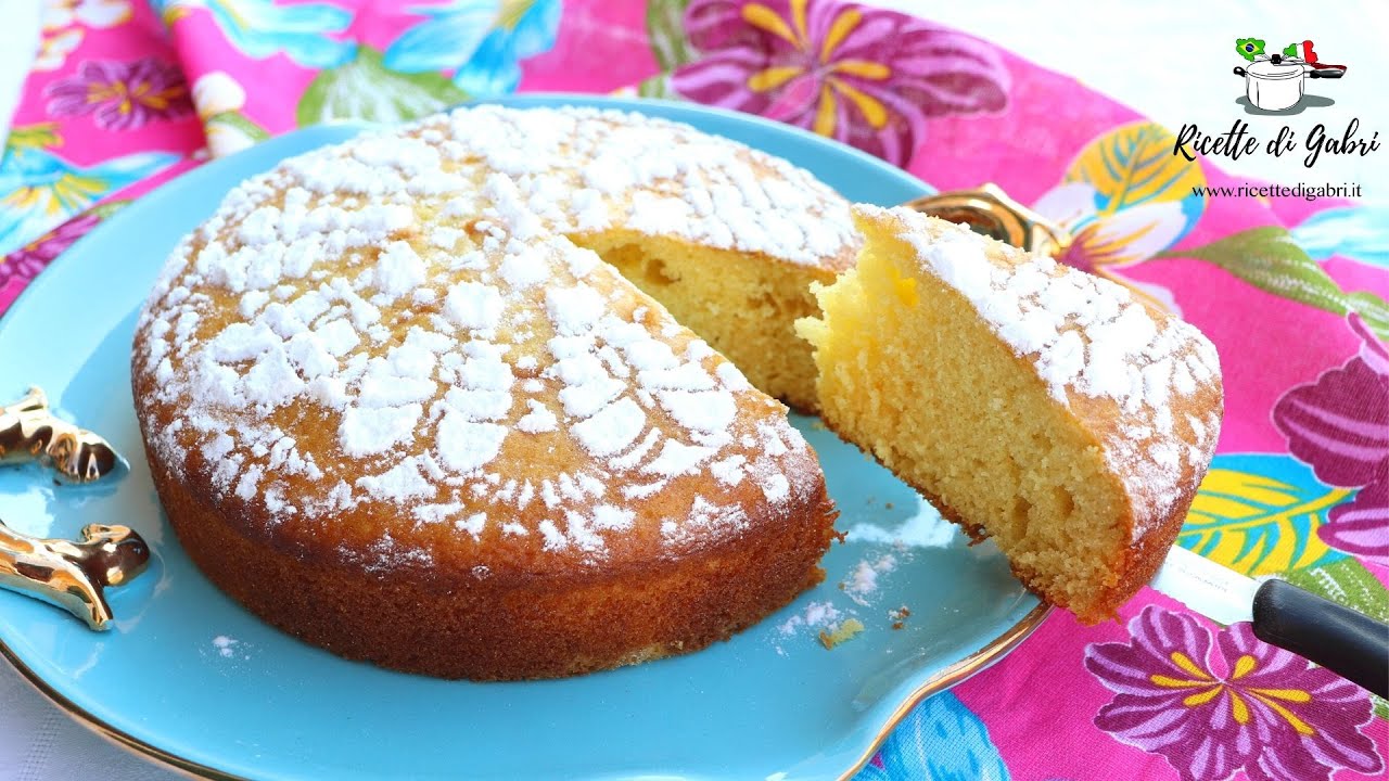 TORTA NUVOLA Sofficissima SENZA LIEVITO Dolce da colazione facile e veloce RICETTE DI GABRI