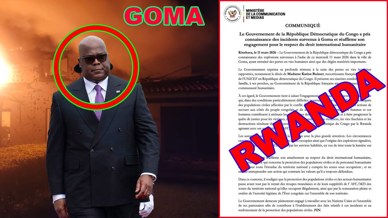 TSHISEKEDI NYUMA YO KWICA ABAZUNGU GOMA ASOHOYE ITANGAZO RY'UBURAKARI IBITERO ABYEGEKA K'URWANDA!