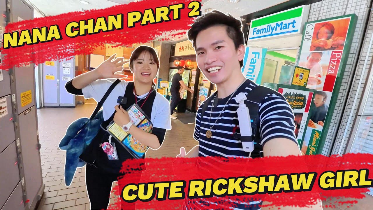 CUTE JAPANESE RICKSHAW GIRL NANA CHAN PART 2!