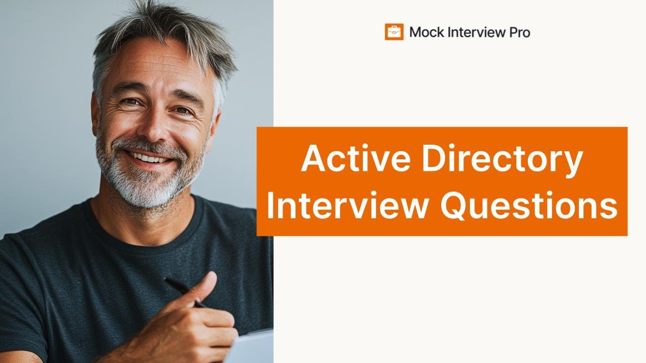 Most Common Active Directory Interview Questions