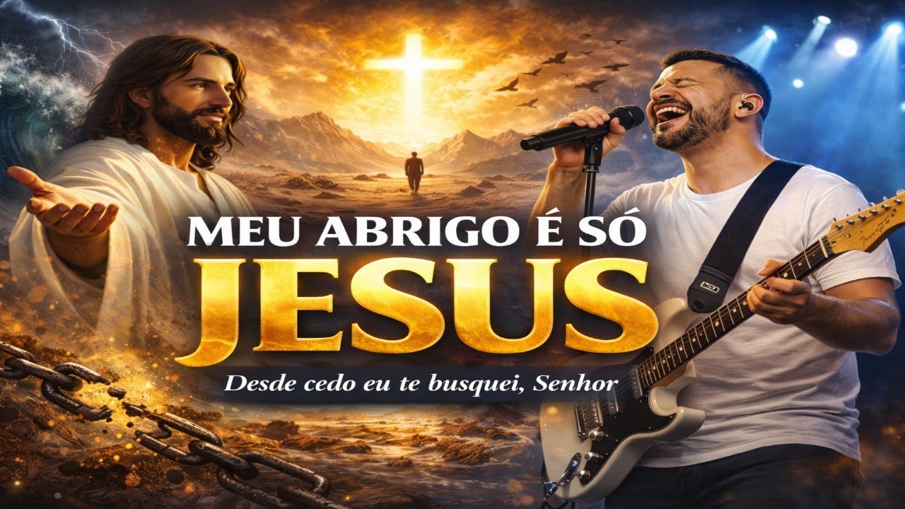 Meu Abrigo é Só Jesus | Música Gospel de Adoração | Canção Cristã Autoral