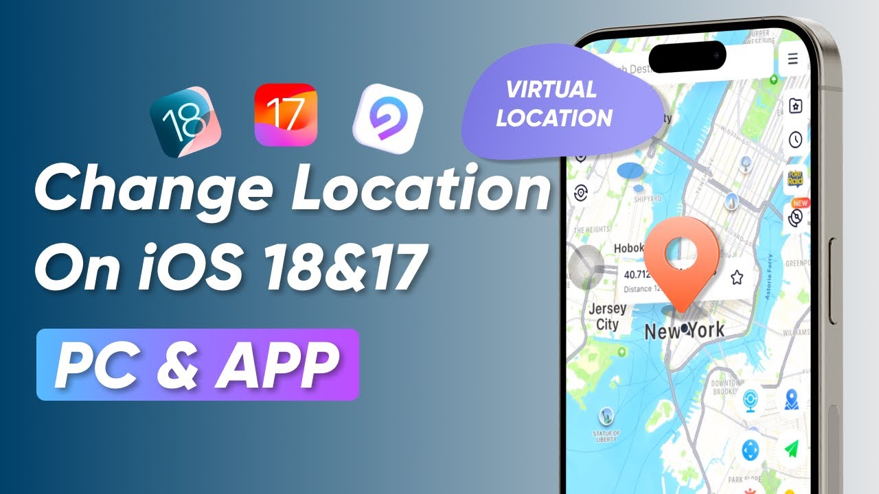 Tenorshare iAnyGo - How to Change Location On iOS 18/17 iPhone (PC&APP) 2024