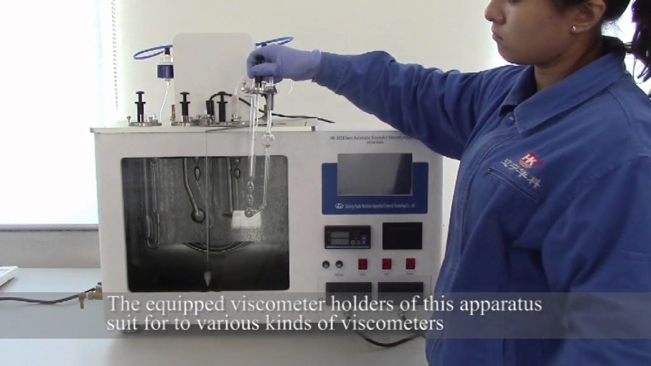 HK-265G Semi-Automatic Kinematic Viscosity Apparatus(with oil suction function)-ASTM D445