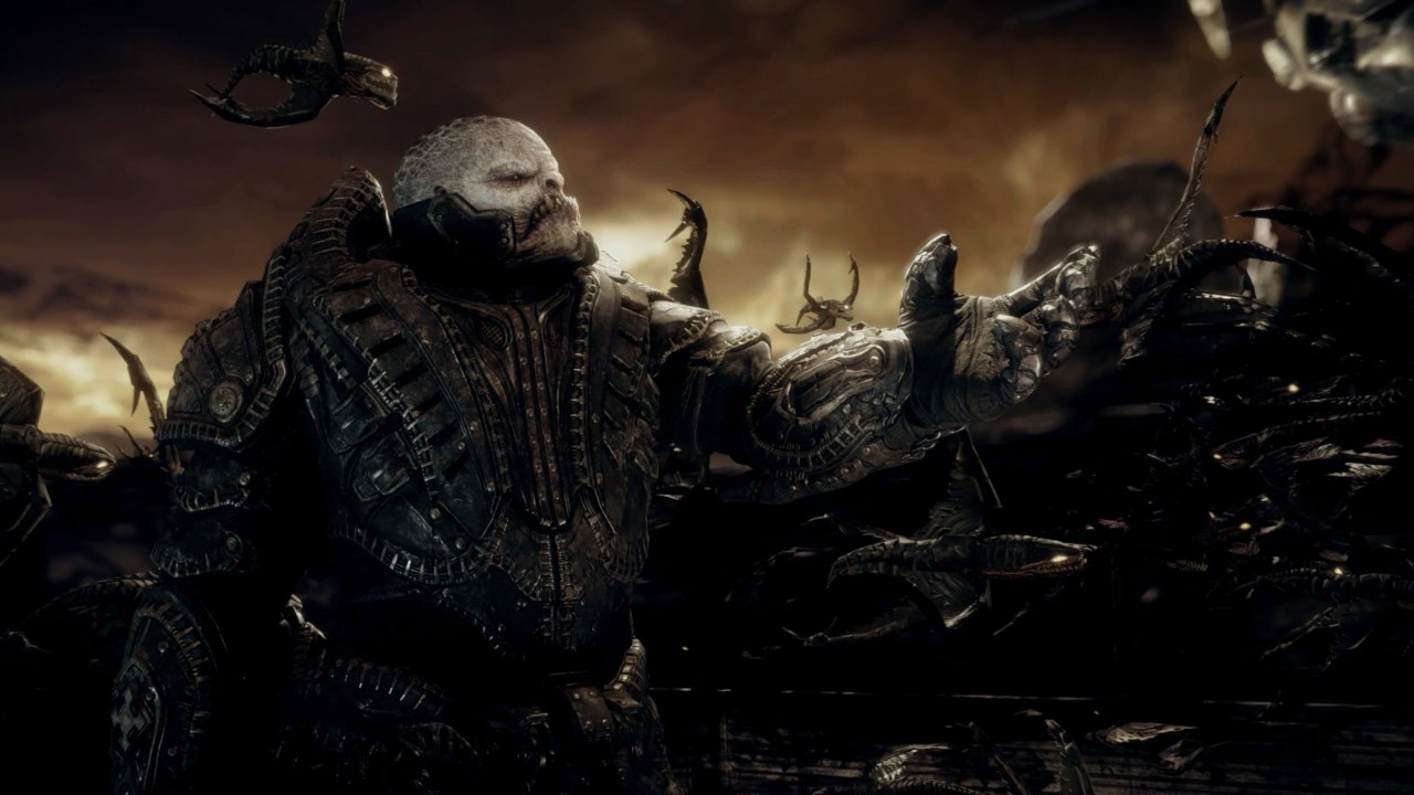 Gears of War: Reloaded - General Raam Stands In Your Way, THE END (Xbox Gameplay)
