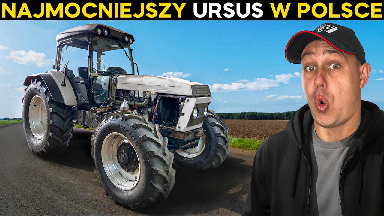 URSUS 1222 TURBO 4x4 300 Koni - Przymiarka MASKI i Wielkiej TURBINY !!