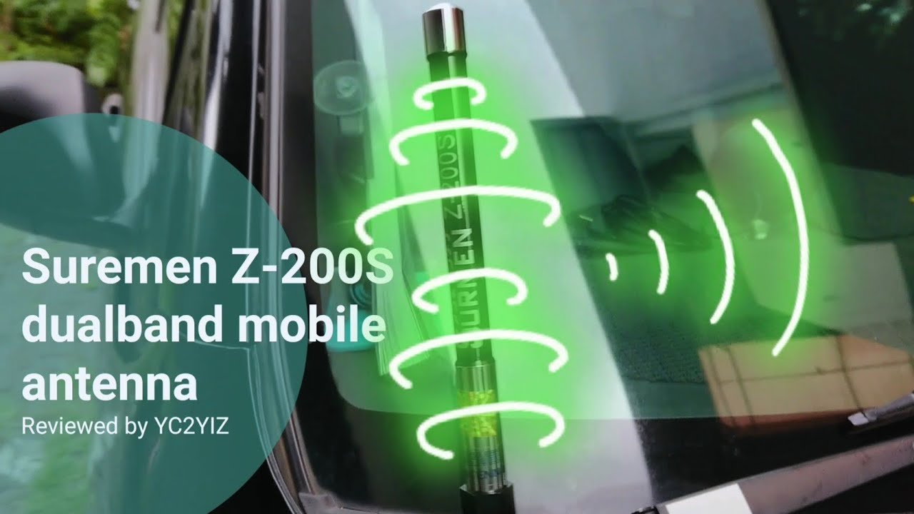 Surmen Z-200S Dualband Mobile antenna