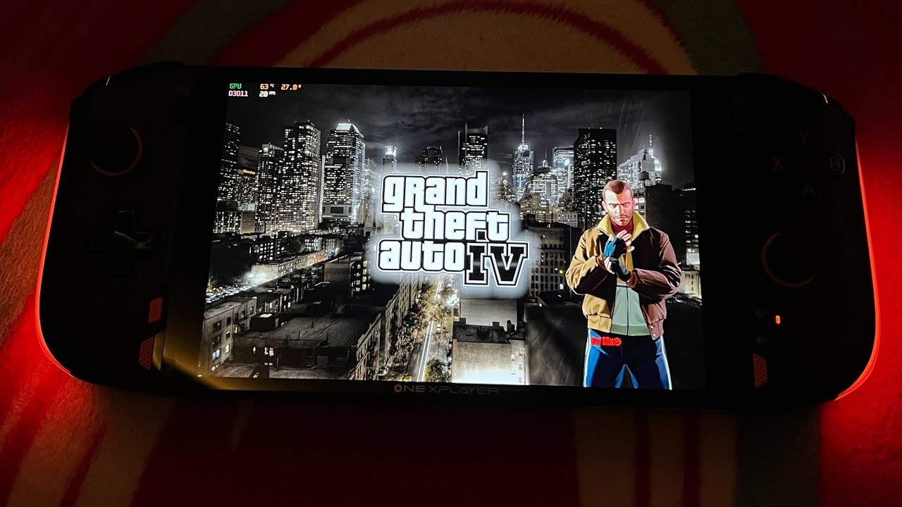 GTA IV on OnexPlayer 6800u