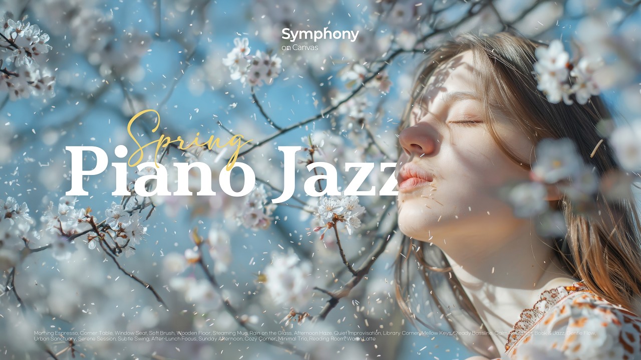[playlist] 코끝을 스치는 봄의 온도 🌸 기분 좋은 피아노 재즈