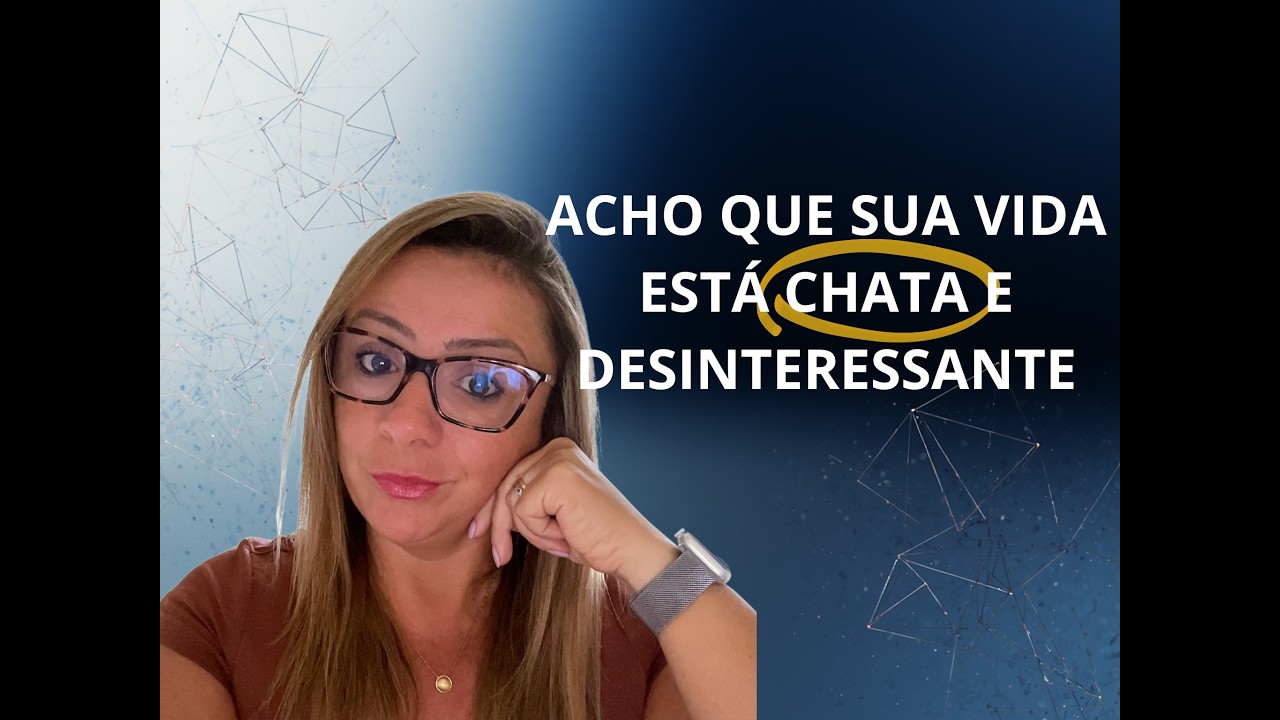 Buscar prazer nas redes sociais por ter uma vida desinteressante