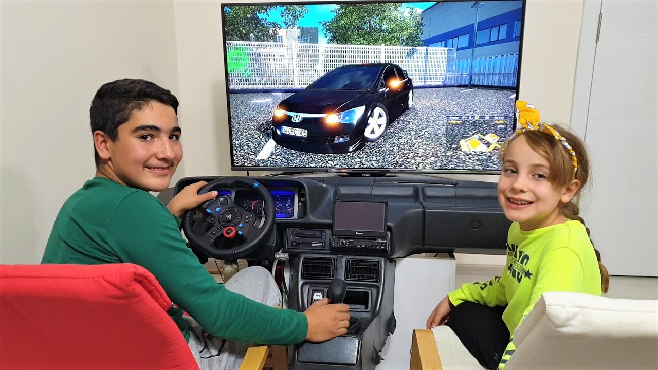 Tofaş Göğsü İle Ets 2 Oynadım|Honda Civic 2007 SÜRDÜM.