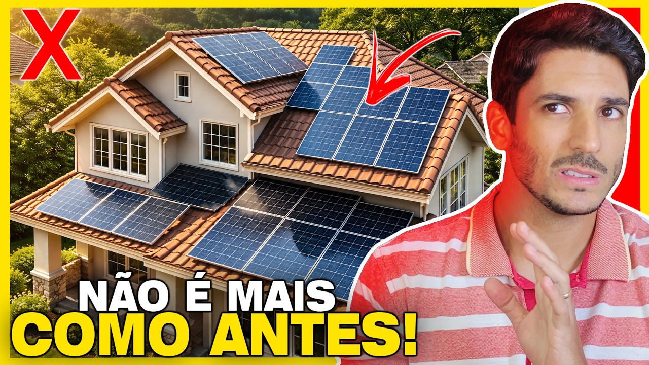 ENERGIA SOLAR EM 2026 - AINDA VALE A PENA INSTALAR ?