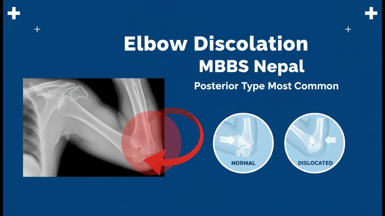 Elbow Joint Dislocation for Nepali MBBS Students – Types, Signs & Management