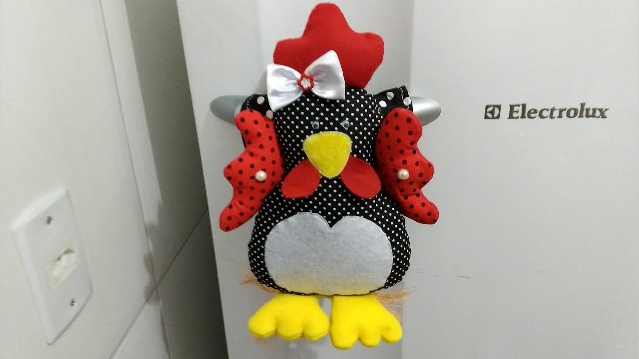 Pegador de geladeira (galinha)