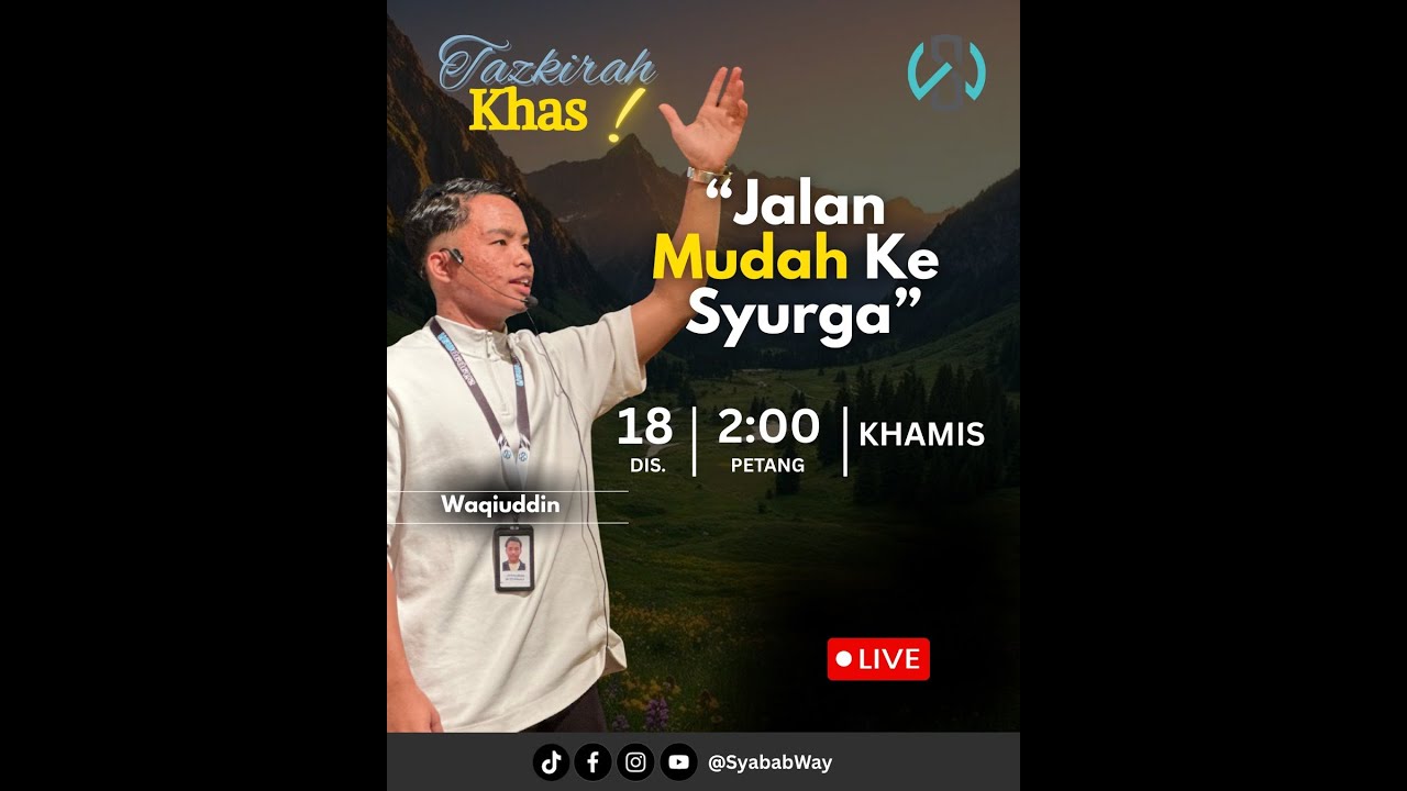 [REC] TAZKIRAH KHAS🚨🔊‼️ 