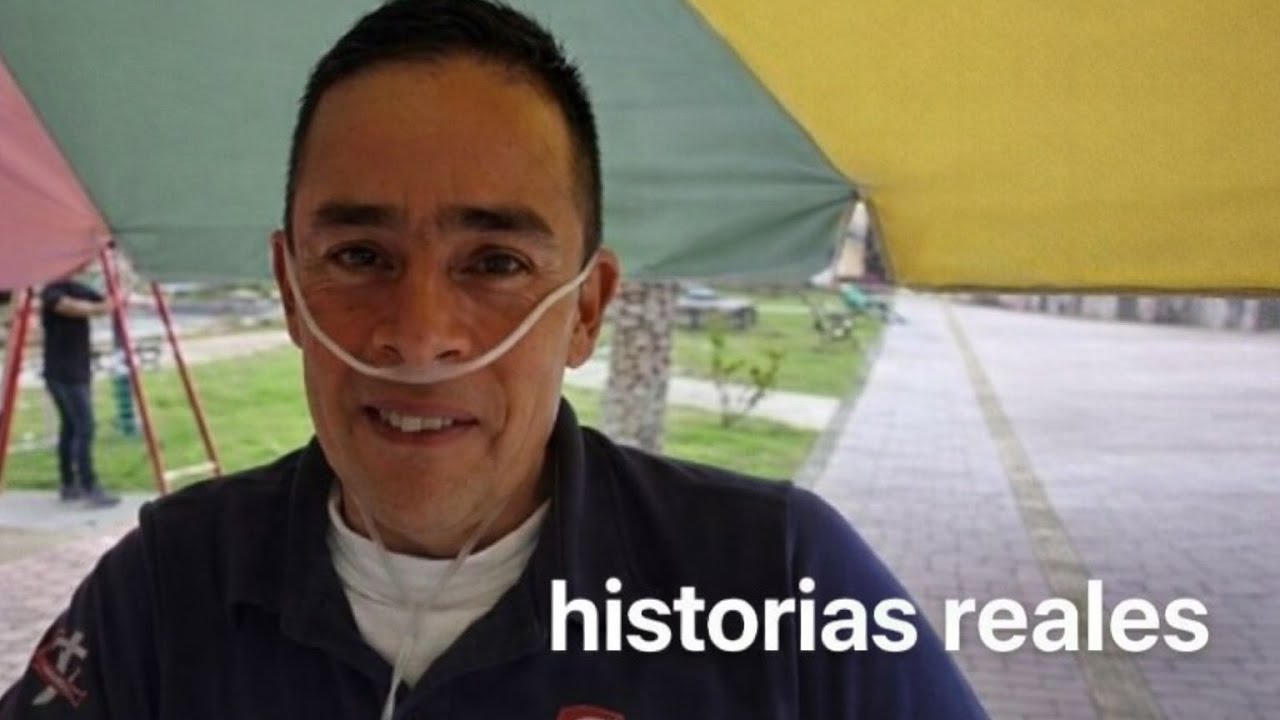 Respira con oxígeno y aun así trabaja: el gesto del alcalde que se volvió viral.