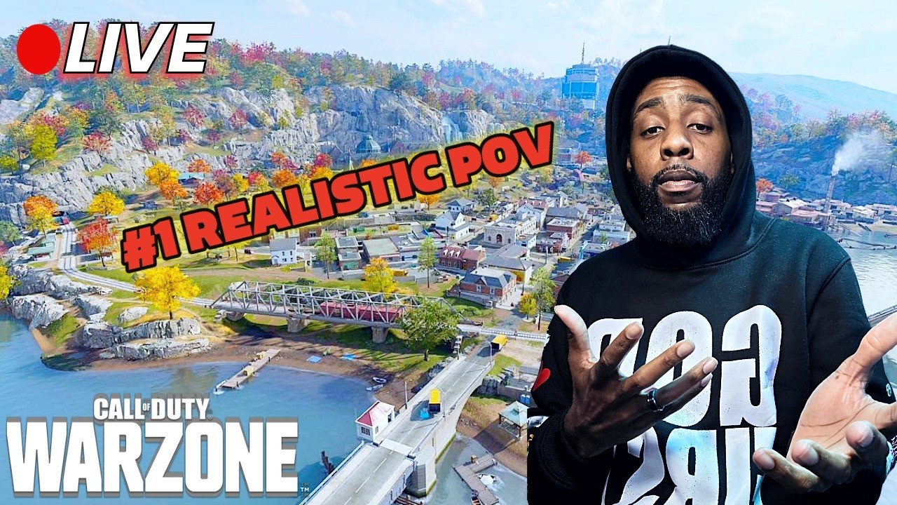 🔴 LIVE - #1 REALISTIC WARZONE BLACK OPS 7 POV