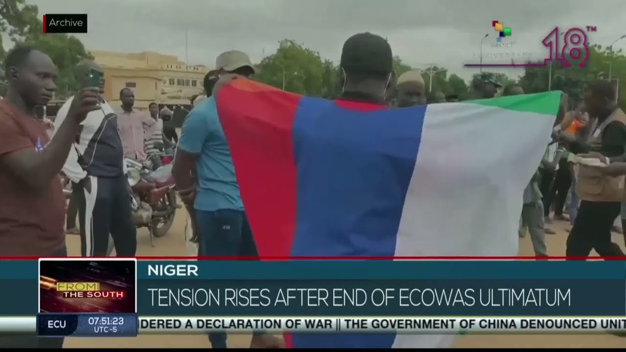 Tensions mount in Niger after ECOWAS deadline expires