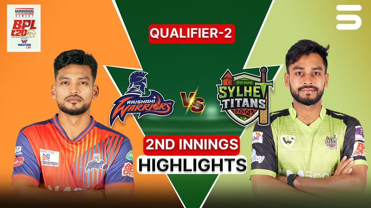 2nd Innings Highlights | Sylhet vs Rajshahi | Match 33 | Qualifier 2 | BPL 2026 | M3Z1K