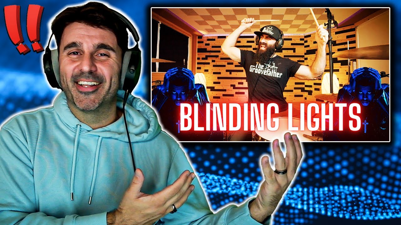 MUSIC DIRECTOR REACTS | El Estepario Siberiano | BLINDING LIGHTS - THE WEEKND | DRUM COVER