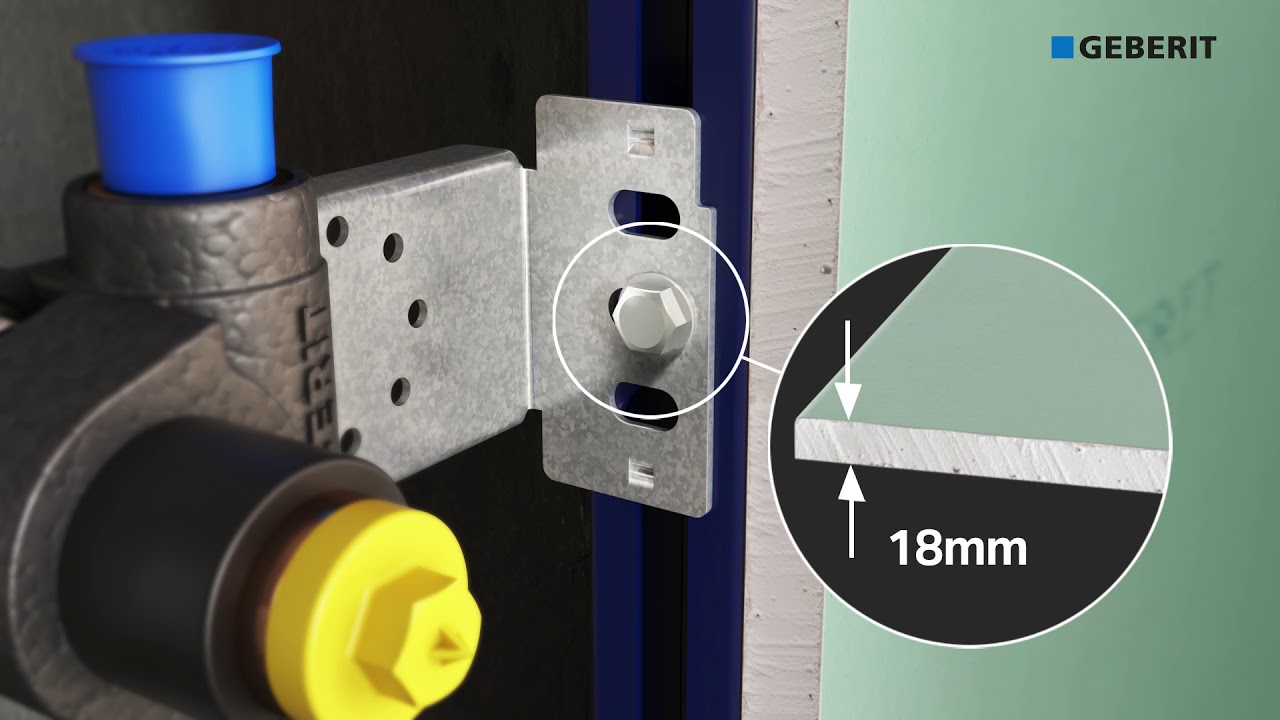 Geberit MasterFix - Installation
