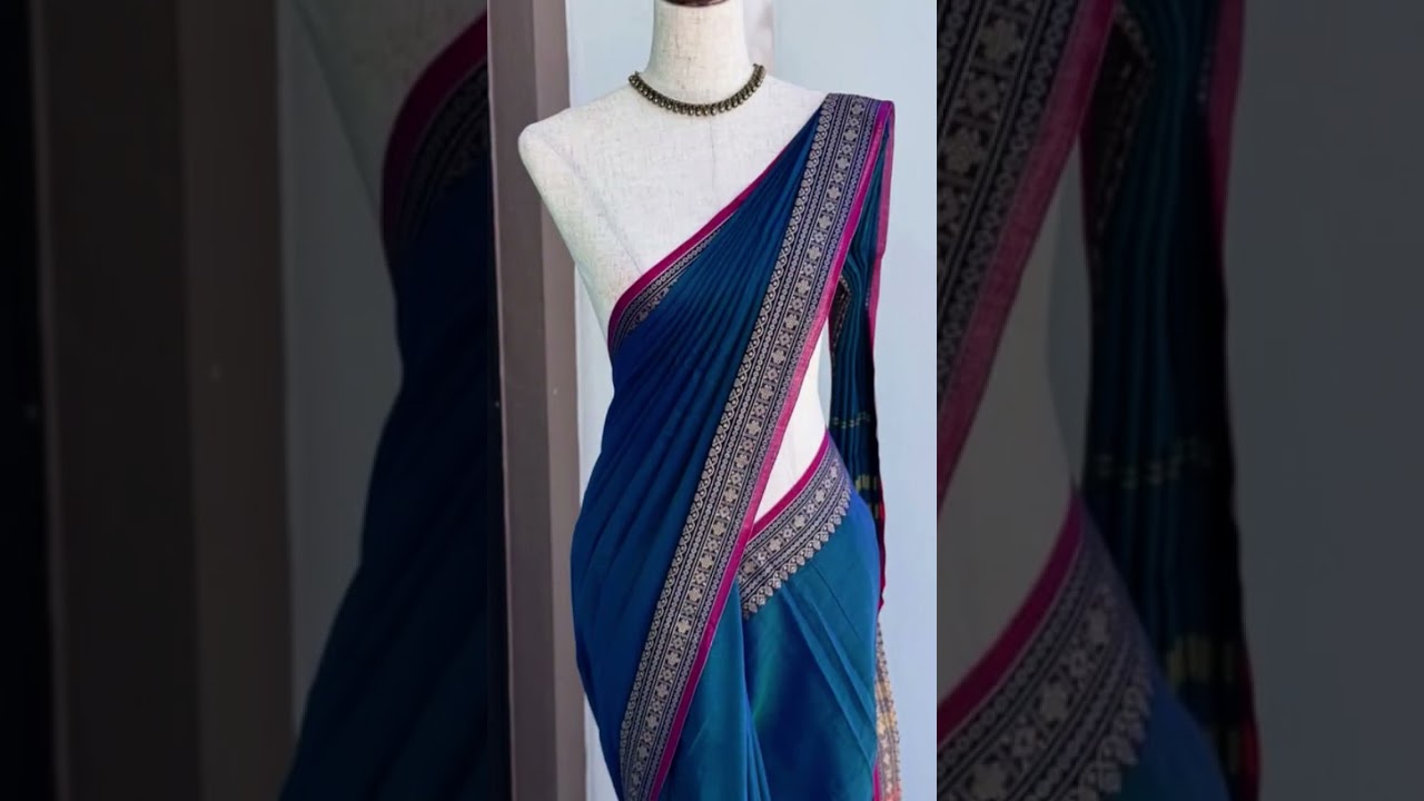 Narayanpet cotton saree with sundore  border