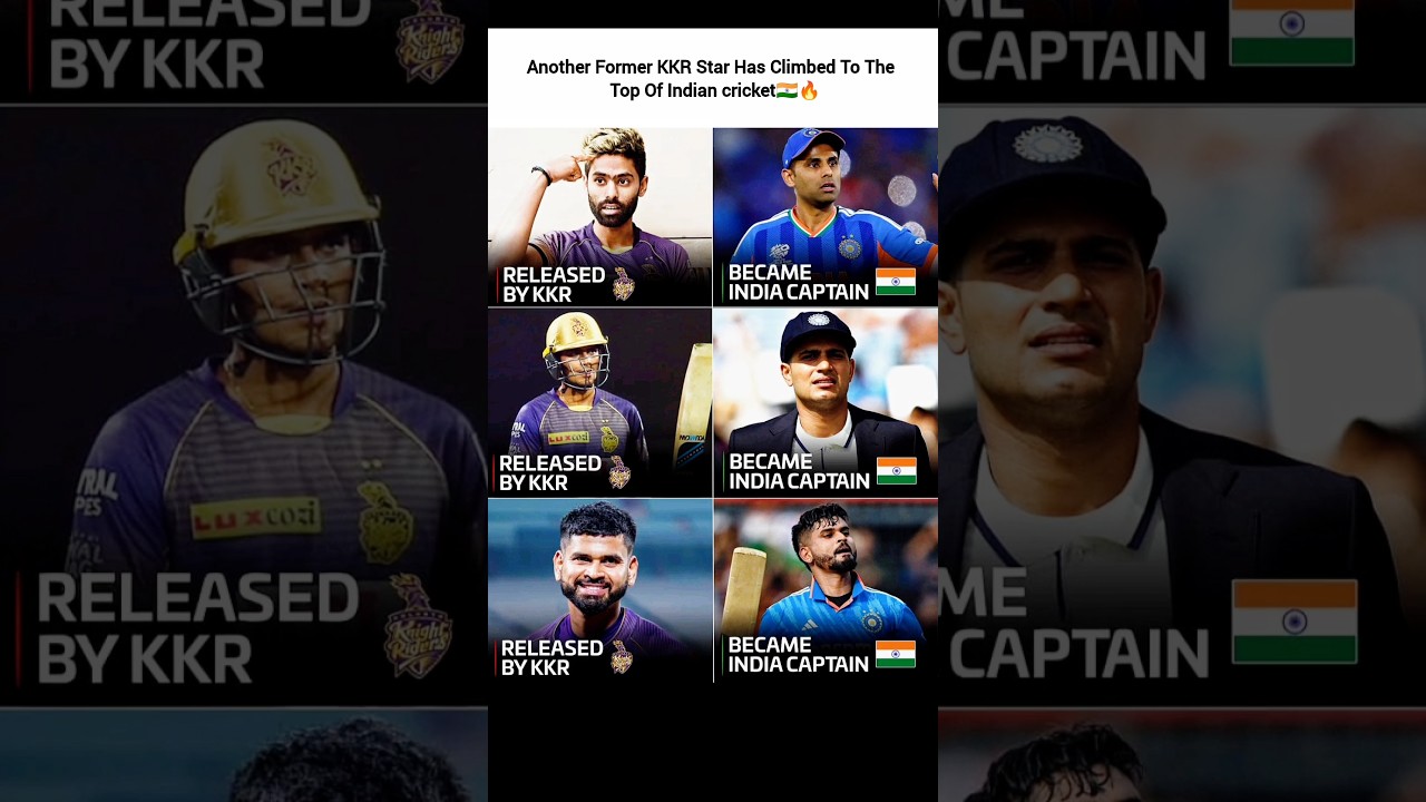 Another former KKR star has climbed to the top of Indian cricket🇮🇳