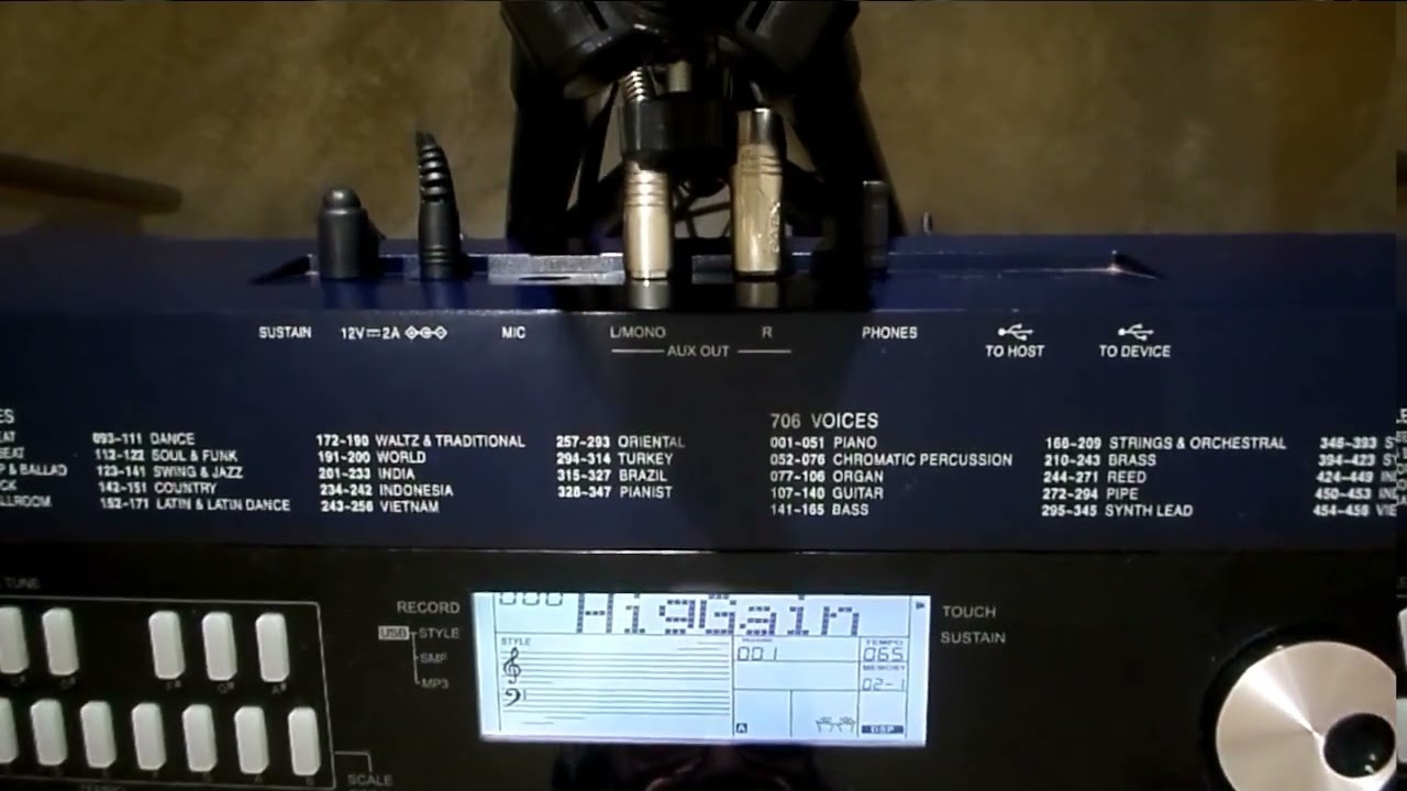 Monte Um timbre de Piano no E X 30