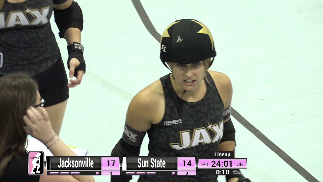 2018 International WFTDA Playoffs Atlanta Game 7: Jacksonville Roller Derby v Sun State Roller Derby