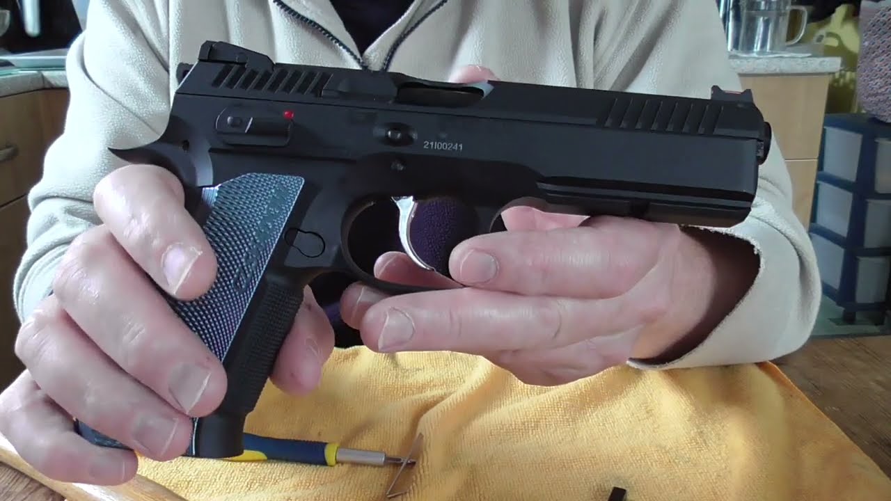 ASG CZ SHADOW 2  REAR SIGHT ADJUSTMENT  08/05/2023