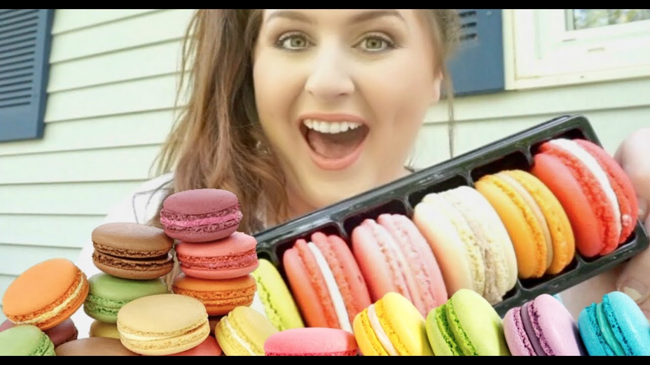 Trying Macaroons MUKBANG! Inspired by Mr & Mrs. Ralphies ASMR