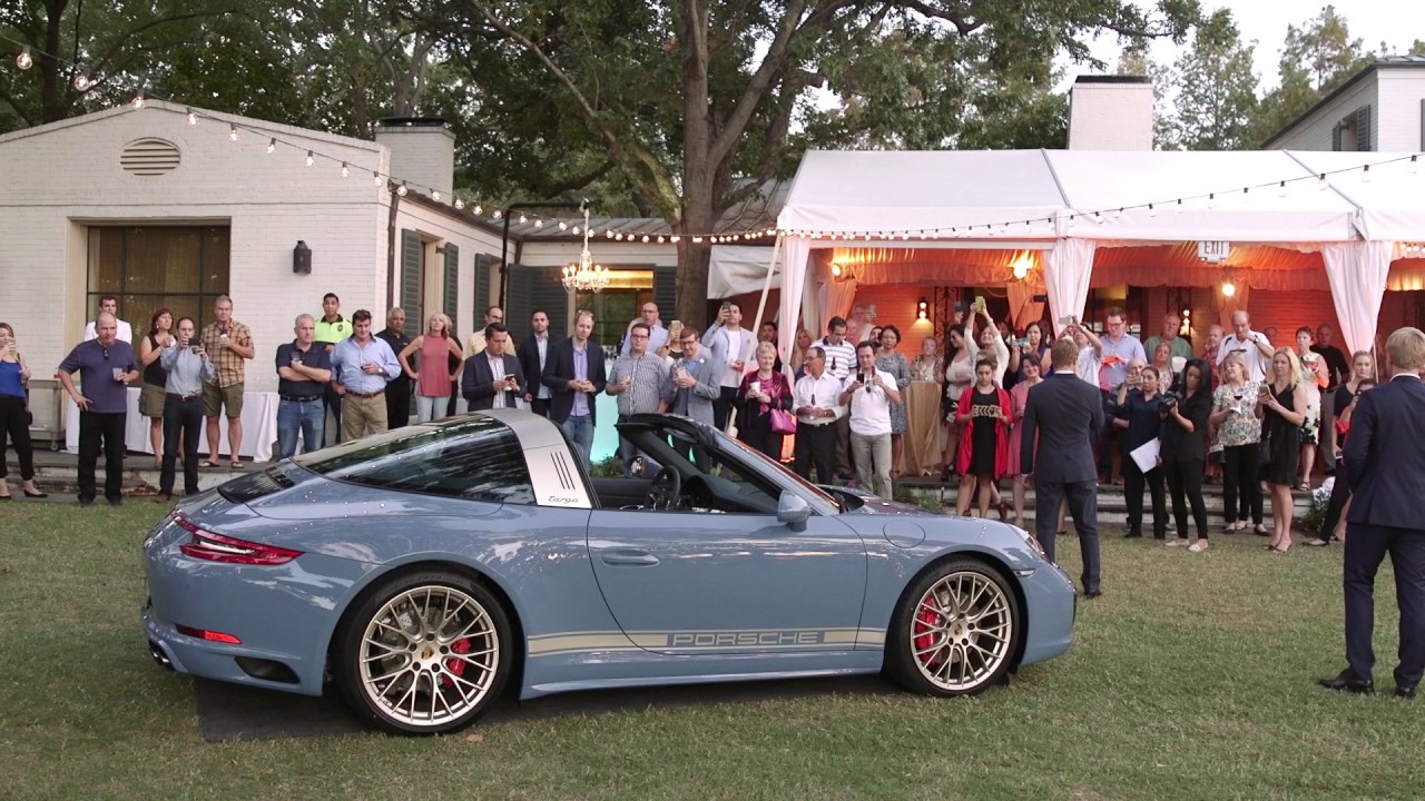 Porsche 911 Targa 4S Exclusive Design Edition Unveiling