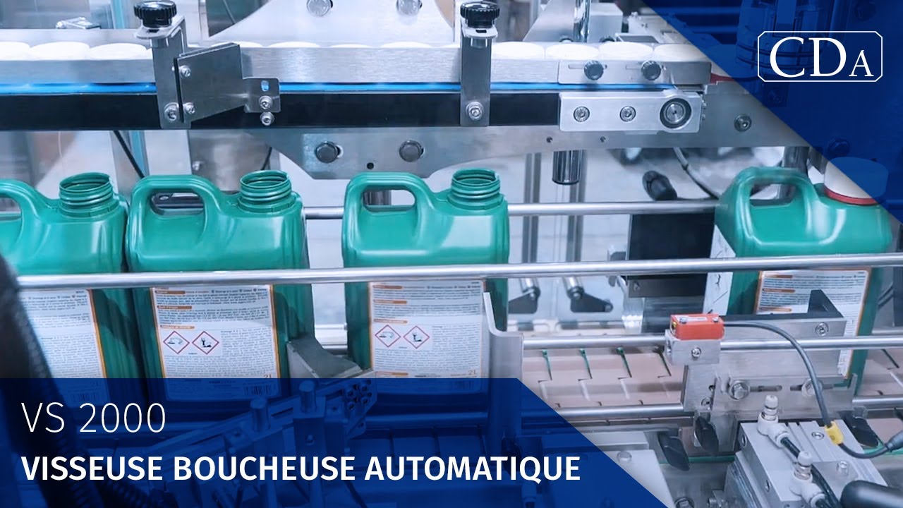 VS2000 - Visseuse boucheuse automatique - CDA