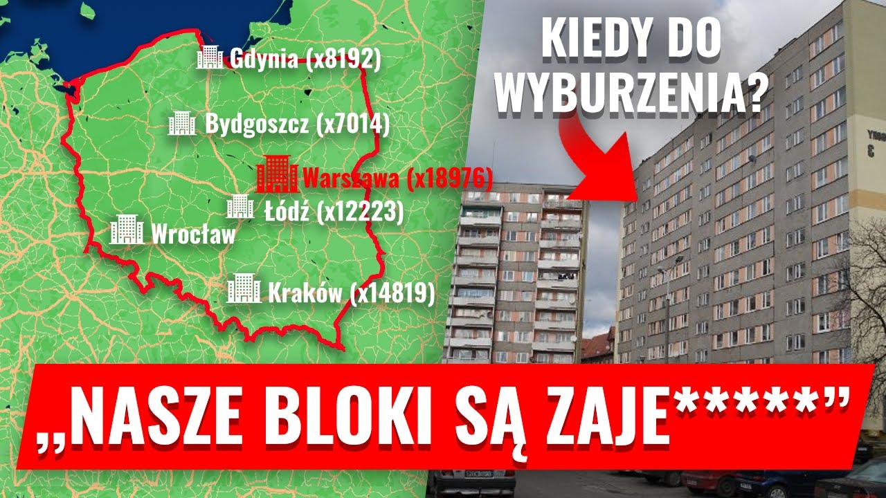 Dlaczego w POLSCE budowano BLOKOWISKA? (Bloki z wielkiej płyty)