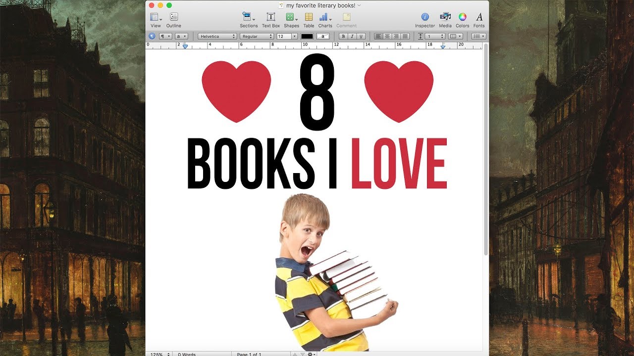 My 8 Favorite Literary Books! (recommendations) | Literature In The Dark