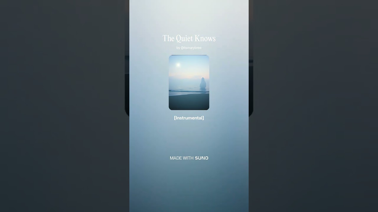 The Quiet Knows #instrumentalmusic