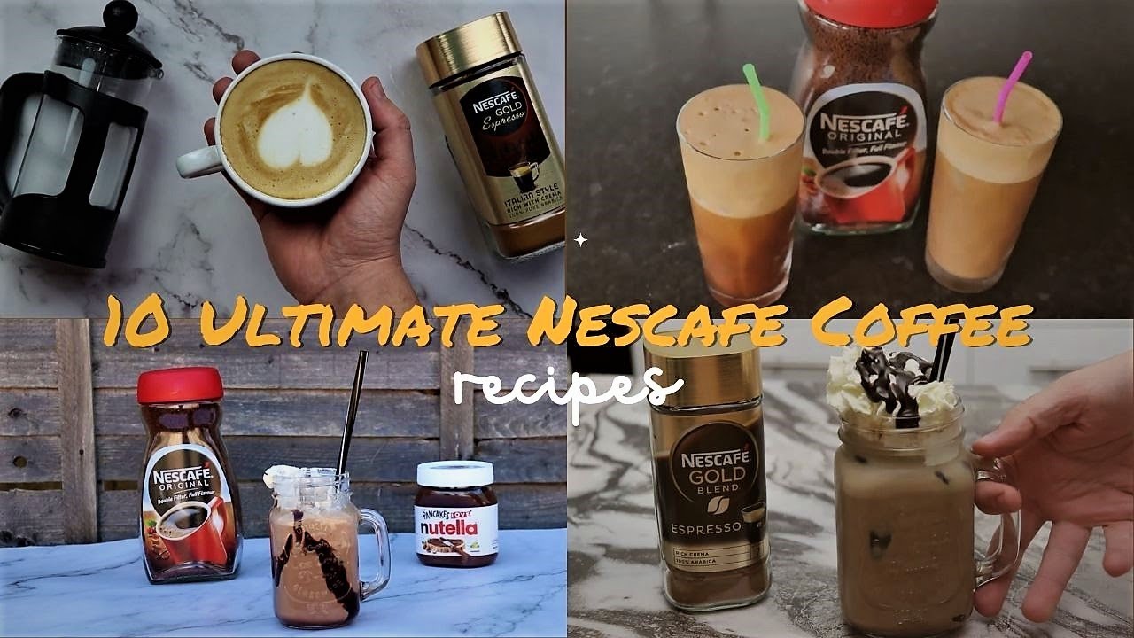 10 Ultimate Nescafe Coffee Recipes | A&A Homemade