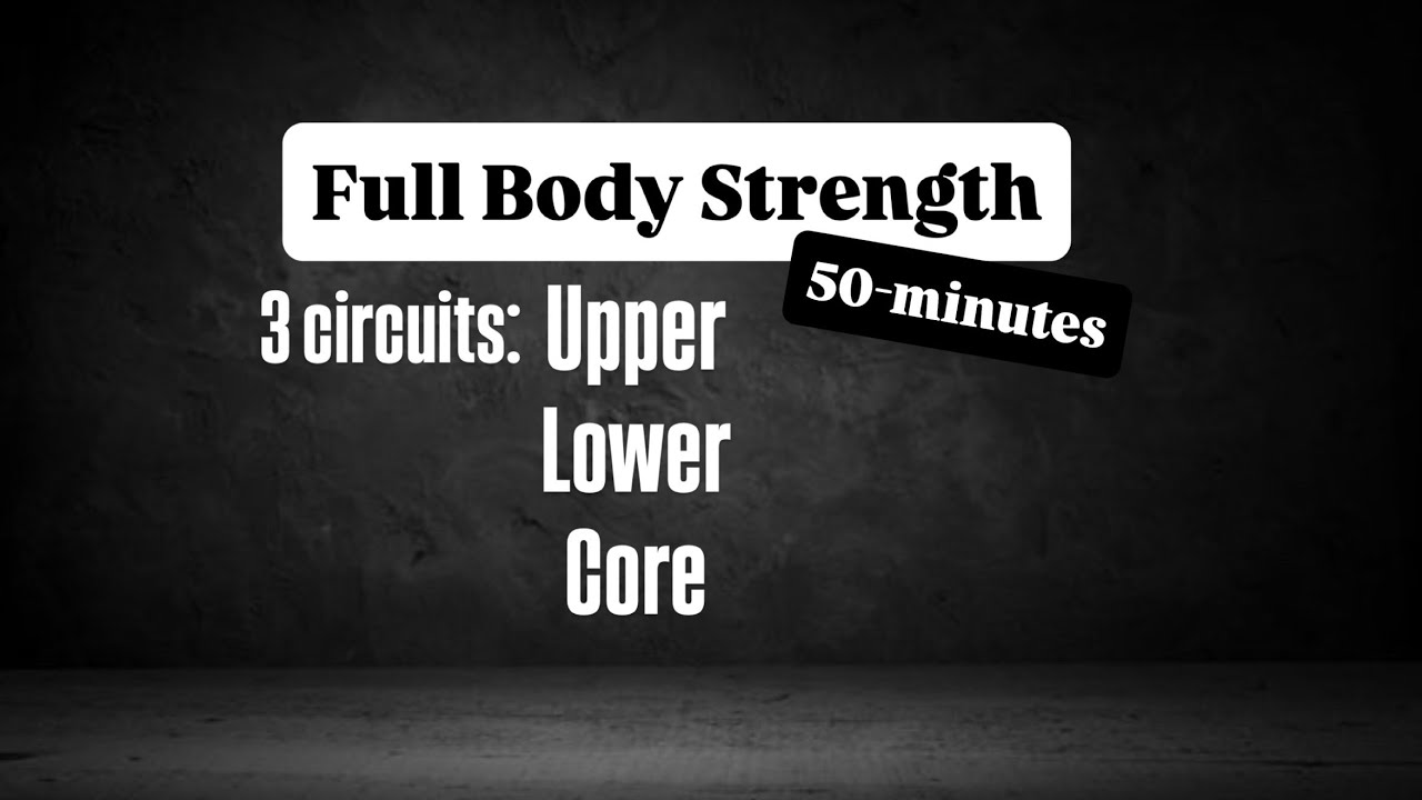 Full Body Strength Workout