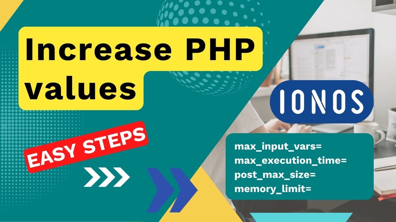 🚀 How to Increase PHP Limits on IONOS for WordPress | Fix PHP Errors Easily!