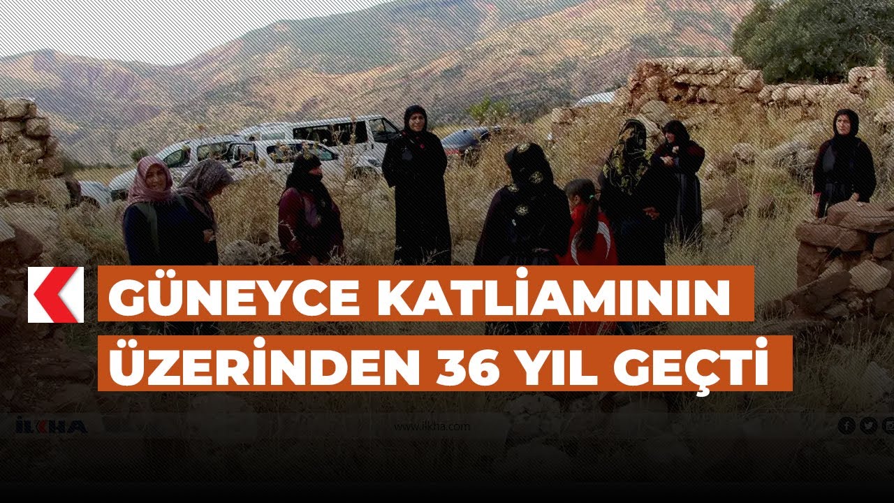 Güneyce katliamının üzerinden 36 yıl geçti