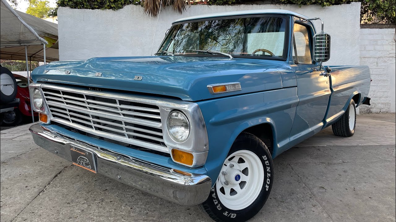 Ford Pick Up F100 1968 batea larga USA 🇺🇸 punta diamante de venta en @autoconceptousedcars