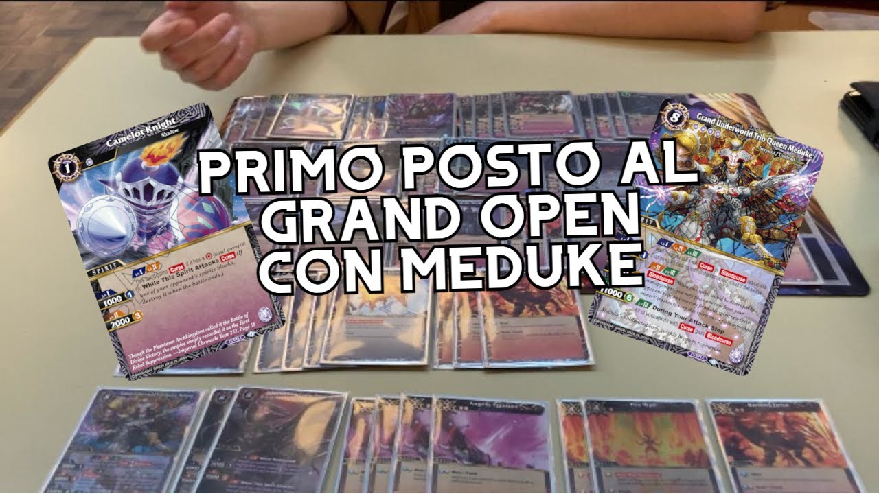 PRIMO POSTO al GRAND OPEN di GERMANIA | CURSE MIDRANGE DECKLIST e INTERVISTA Battle Spirits Saga
